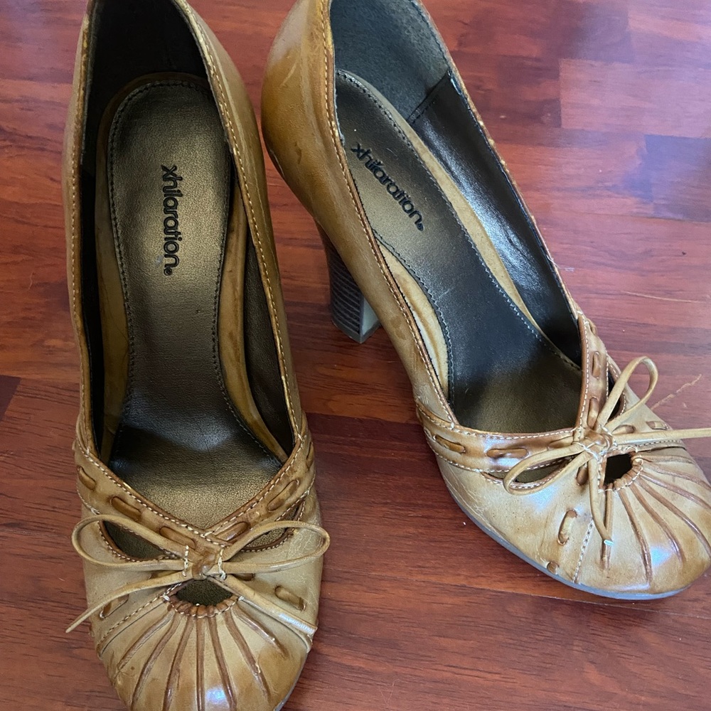 xhilaration block heels